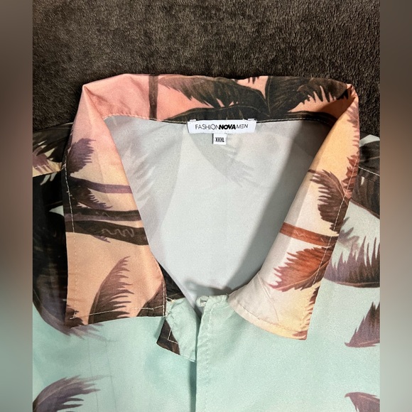 Fashion Nove Men’s Palm tree shirt - Picture 4 of 4